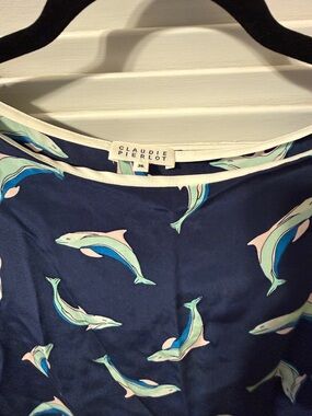Claudie Pierlot Silk Blouse